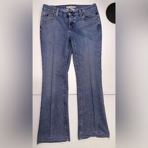 Tommy Hilfiger Jeans Women's Size 4 Blue low rise Y2K Preppy Streetwear